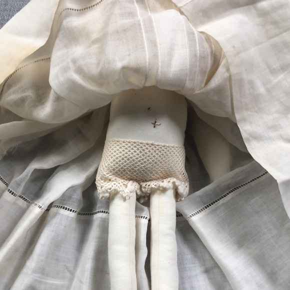 Rustic hanging cloth angel - Picture 6 of 6